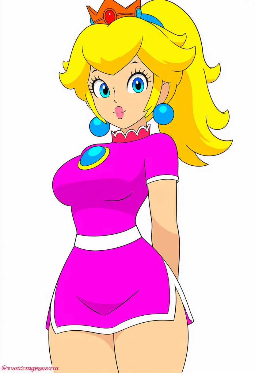 princess peach (sports dress)