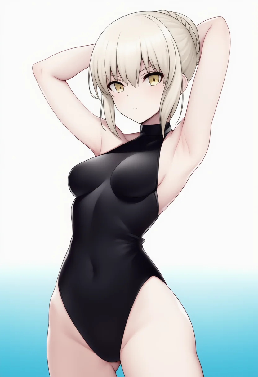 saber alter (swimsuit rider) (first ascension)