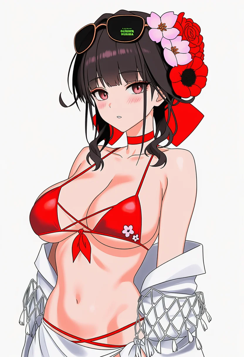 sakura (bloom in summer) (nikke)