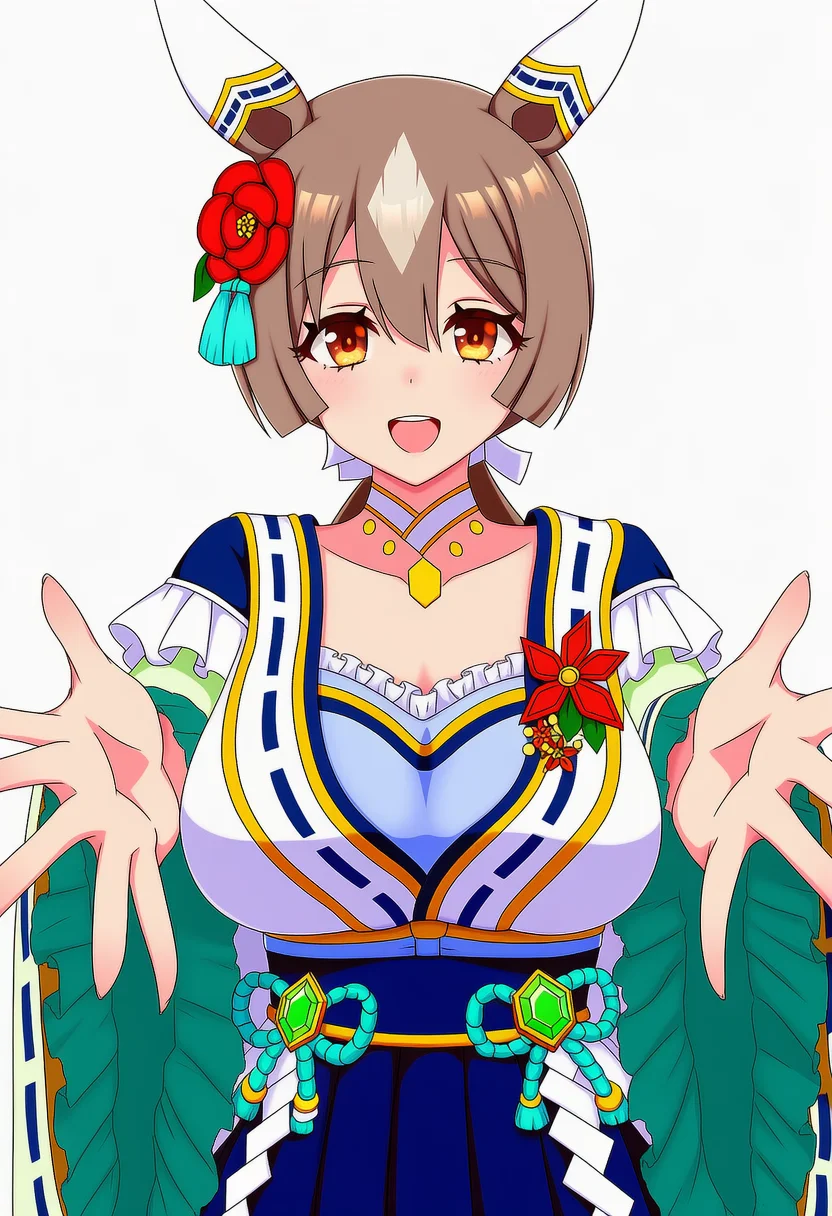 satono diamond (floral star prosperous green) (umamusume)