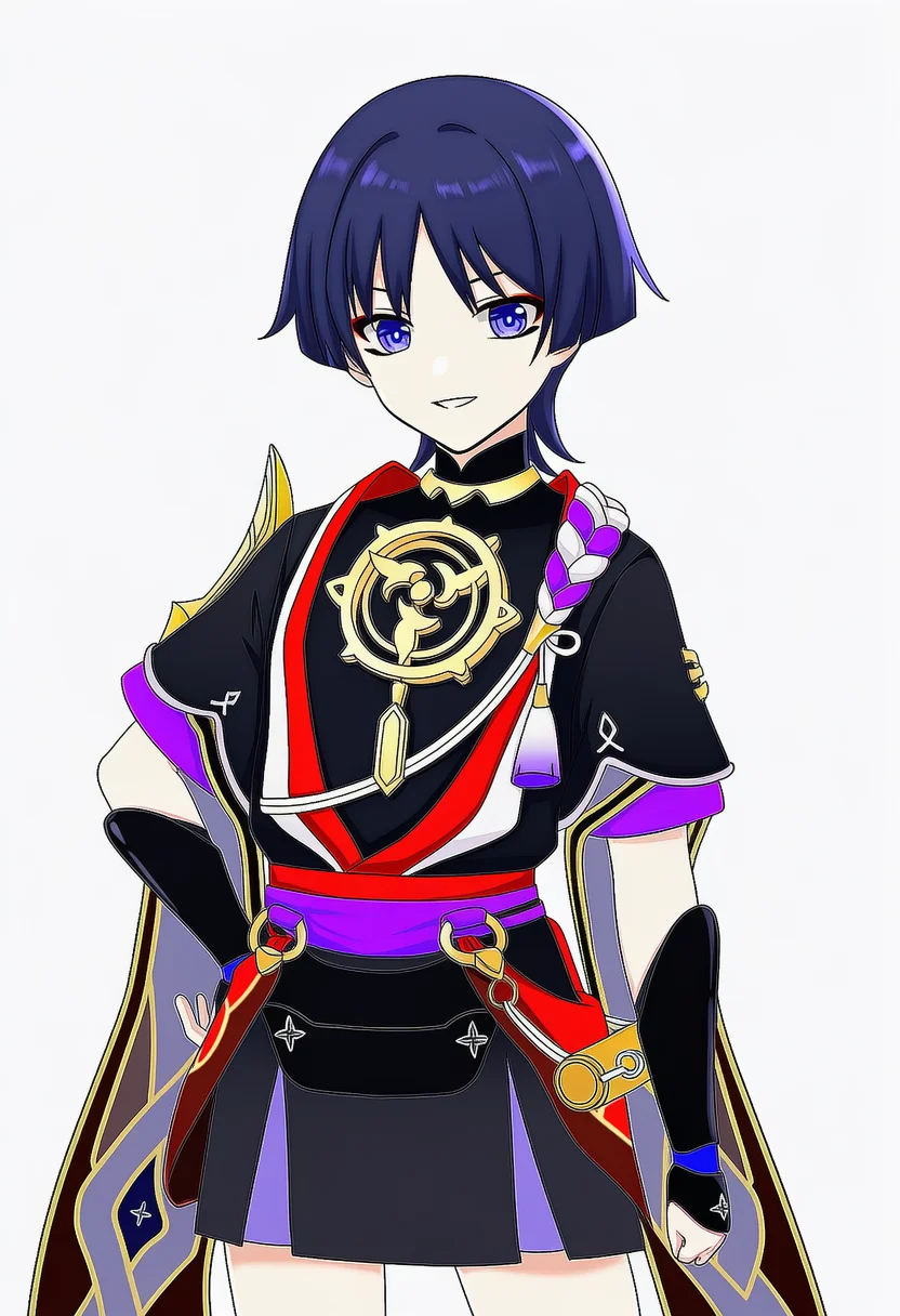 scaramouche (cat) (genshin impact)