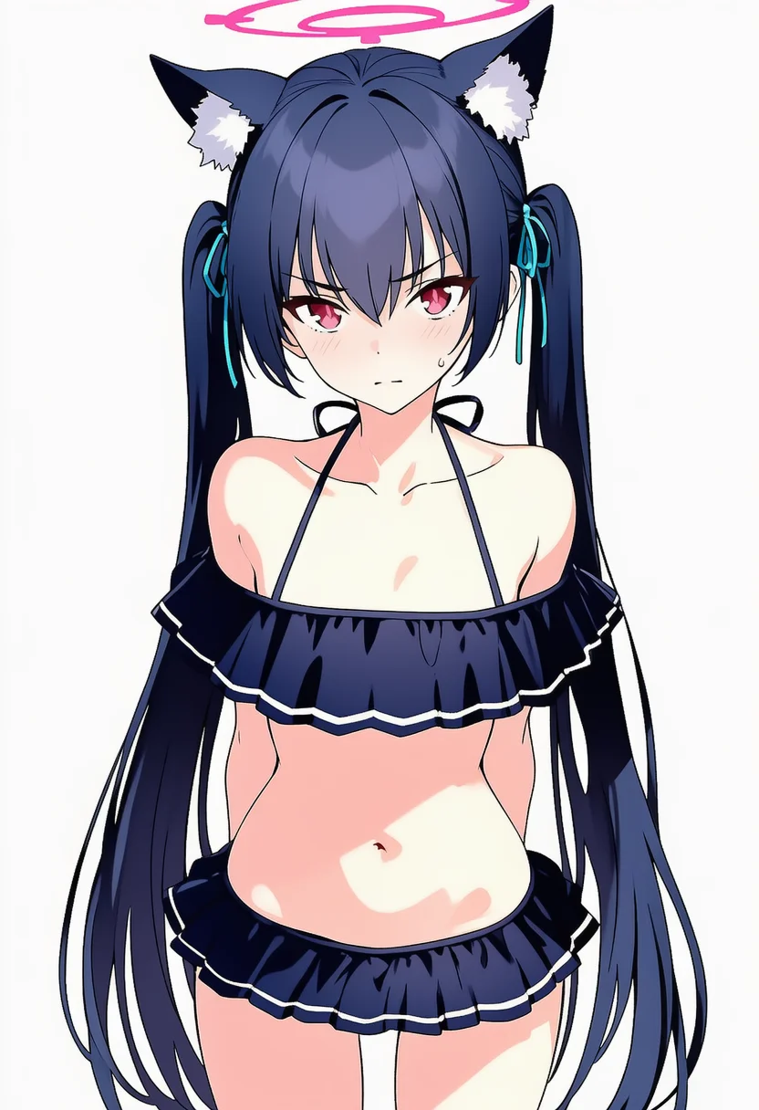 serika (swimsuit) (blue archive)