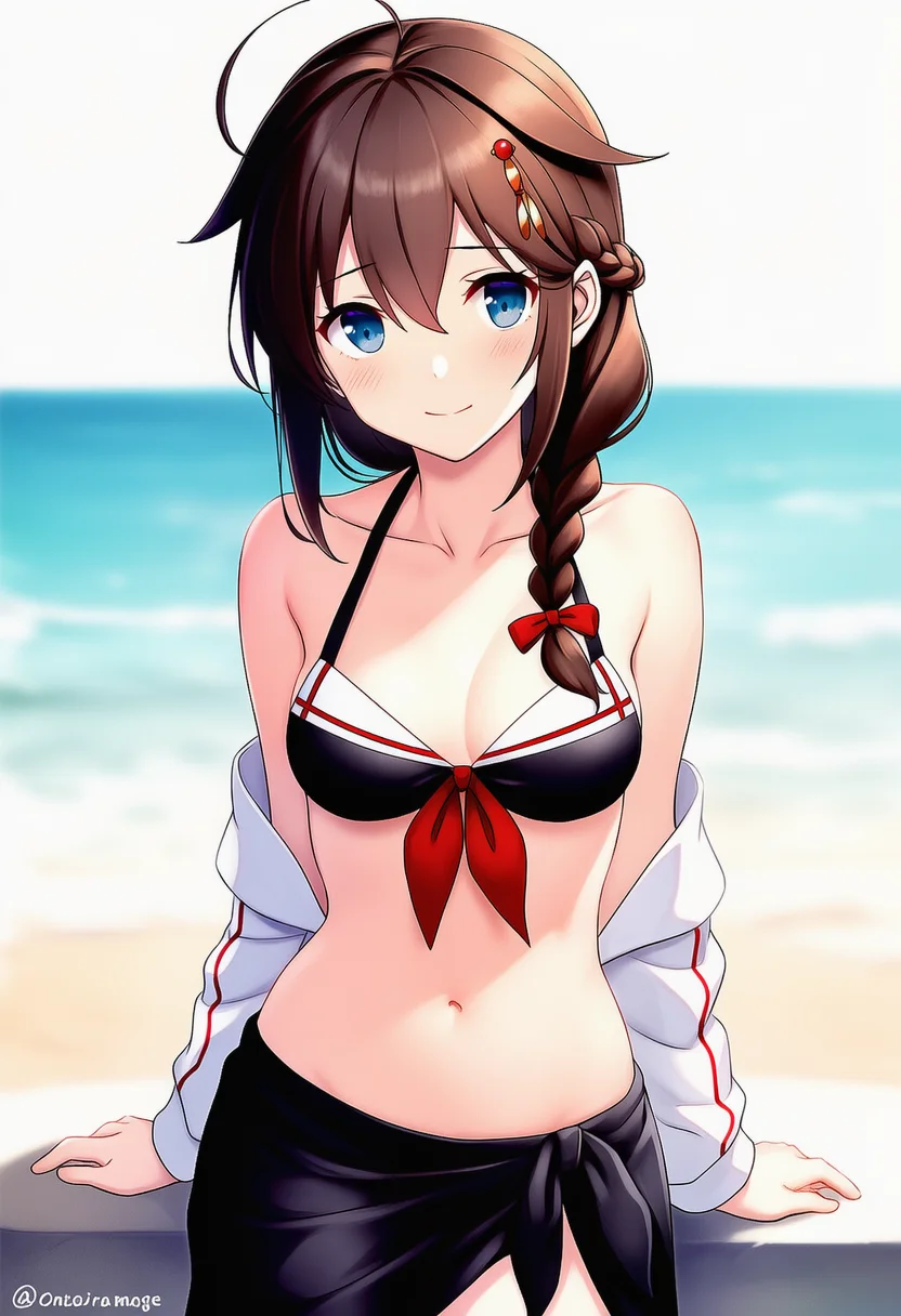 shigure kai ni (swimsuit) (kancolle)