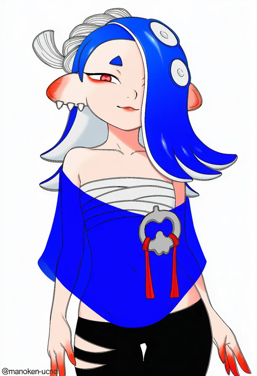shiver (deep cut outfit) (splatoon)