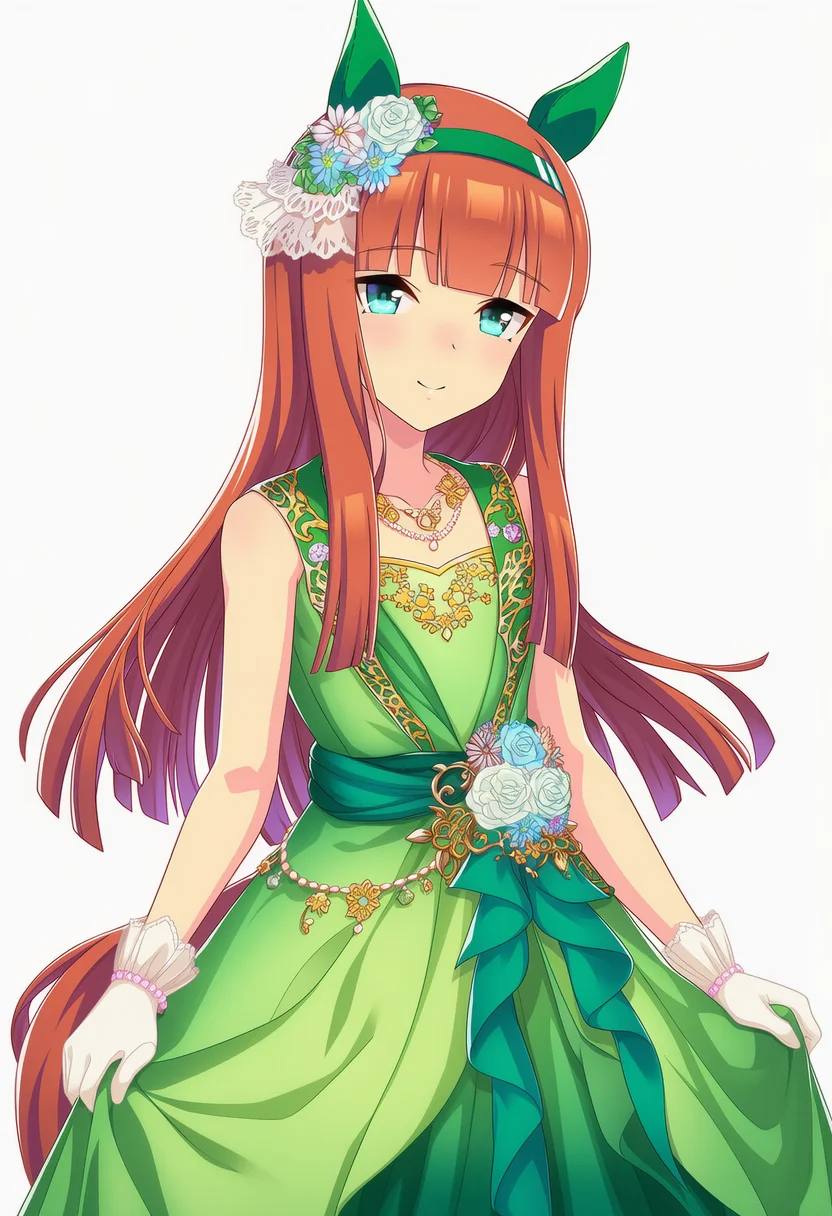 silence suzuka (innocent silence) (umamusume)