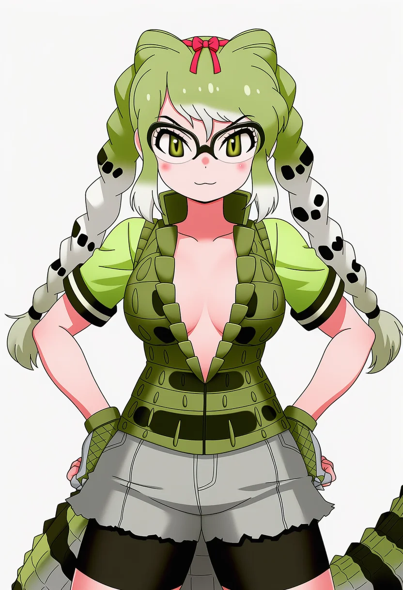 spectacled caiman (kemono friends)