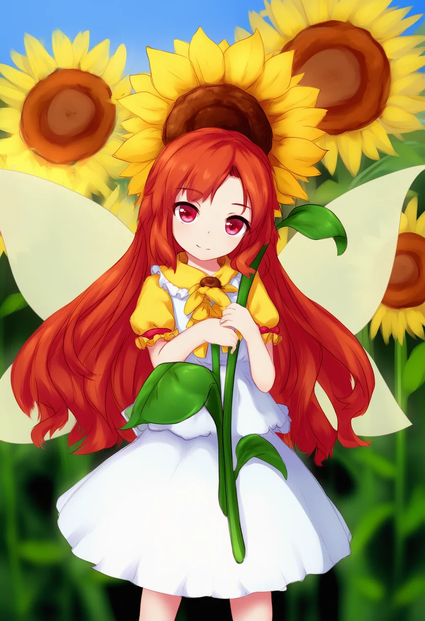 sunflower fairy (touhou)