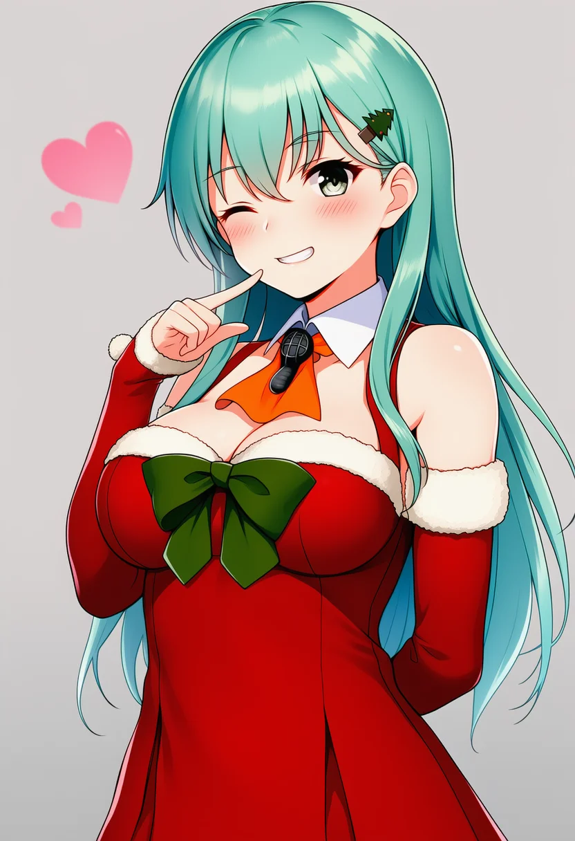 suzuya (christmas) (kancolle)