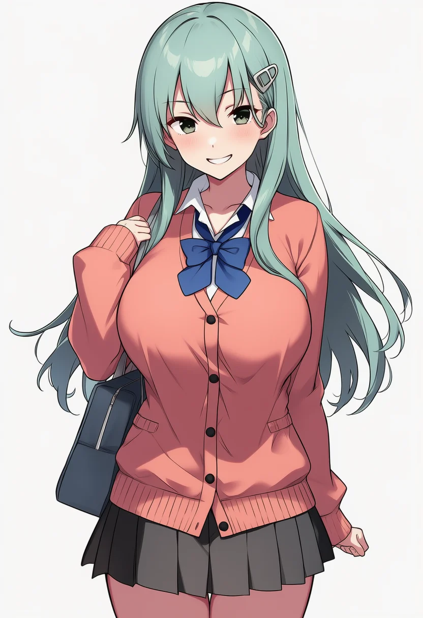 suzuya (school girl) (kancolle)