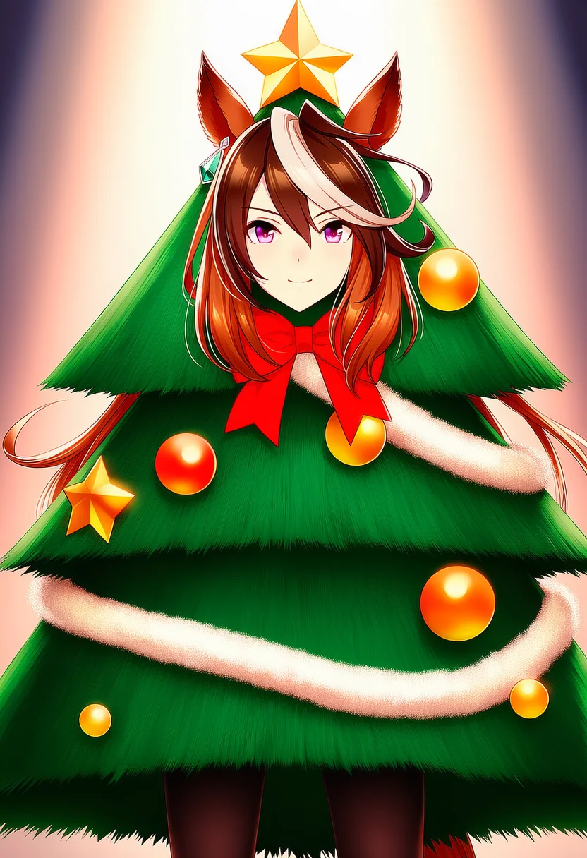 symboli rudolf (christmas emperor tree) (umamusume)