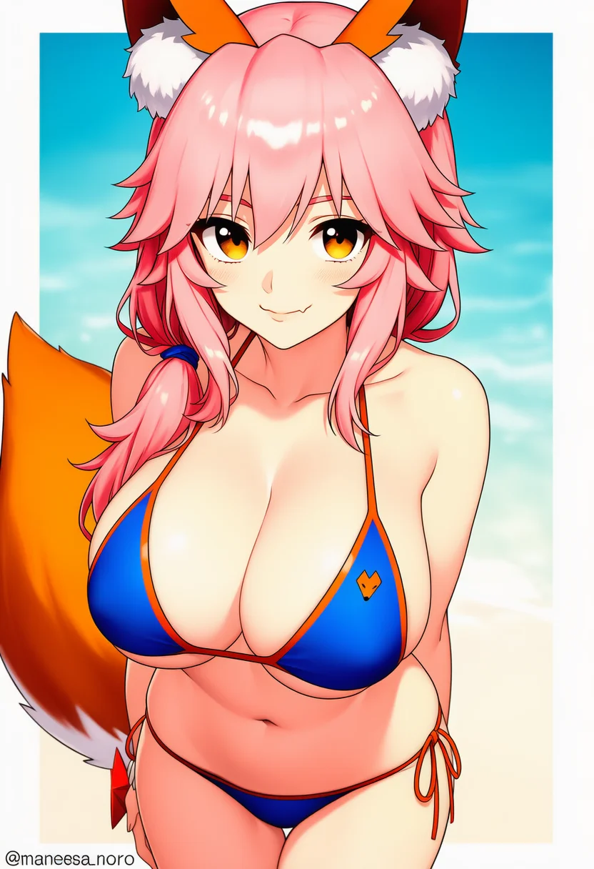 tamamo no mae (swimsuit lancer) (fate)