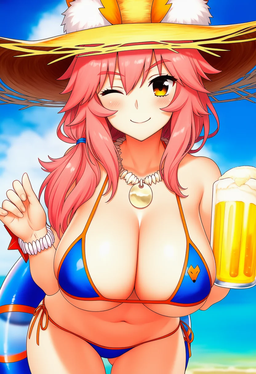 tamamo no mae (swimsuit lancer) (second ascension) (fate)