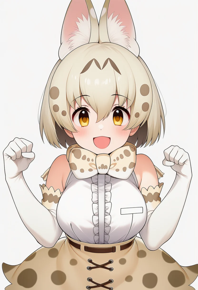 white serval (kemono friends)