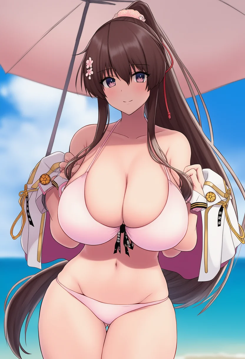 yamato kai ni (swimsuit) (kancolle)