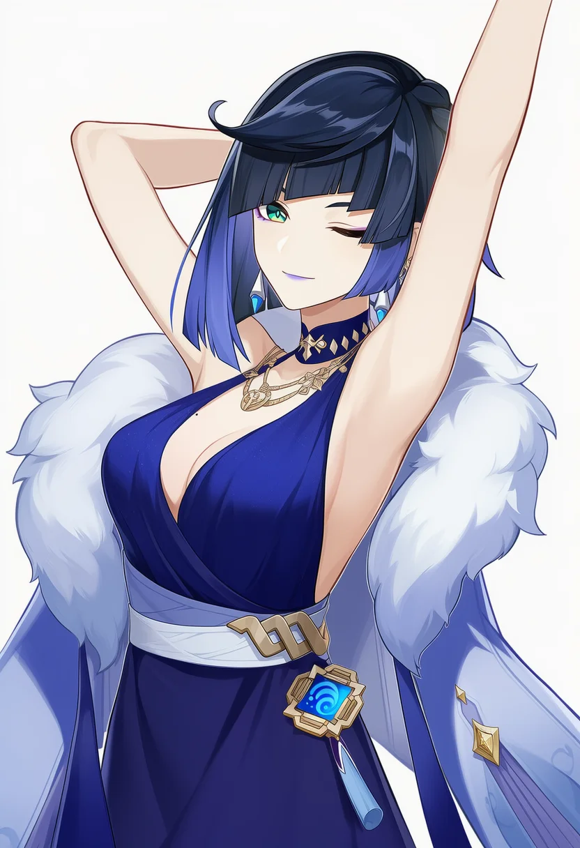 yelan (tranquil banquet) (genshin impact)