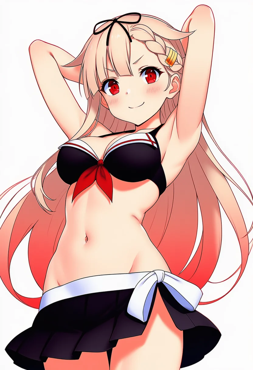 yuudachi kai ni (swimsuit) (kancolle)