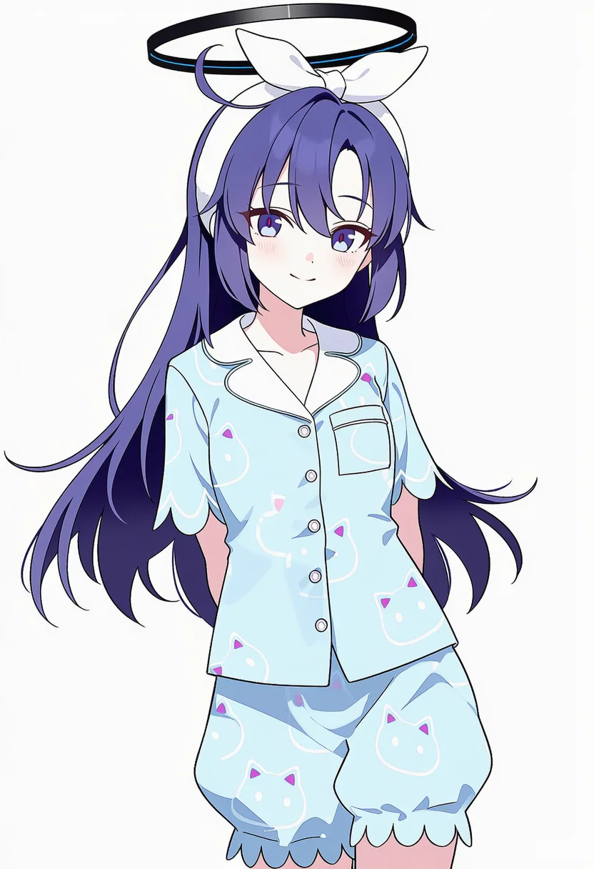 yuuka (pajamas) (blue archive)