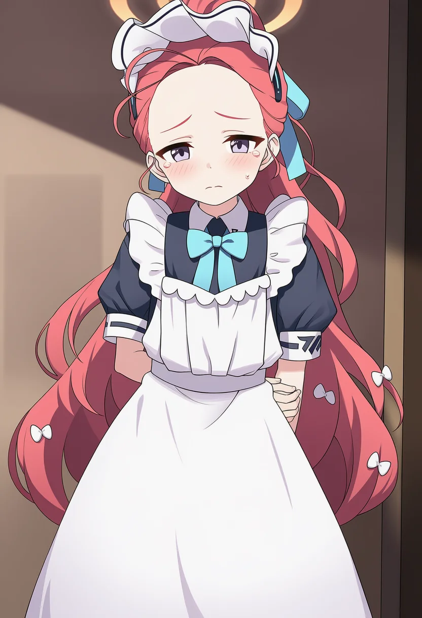 yuzu (maid) (blue archive)