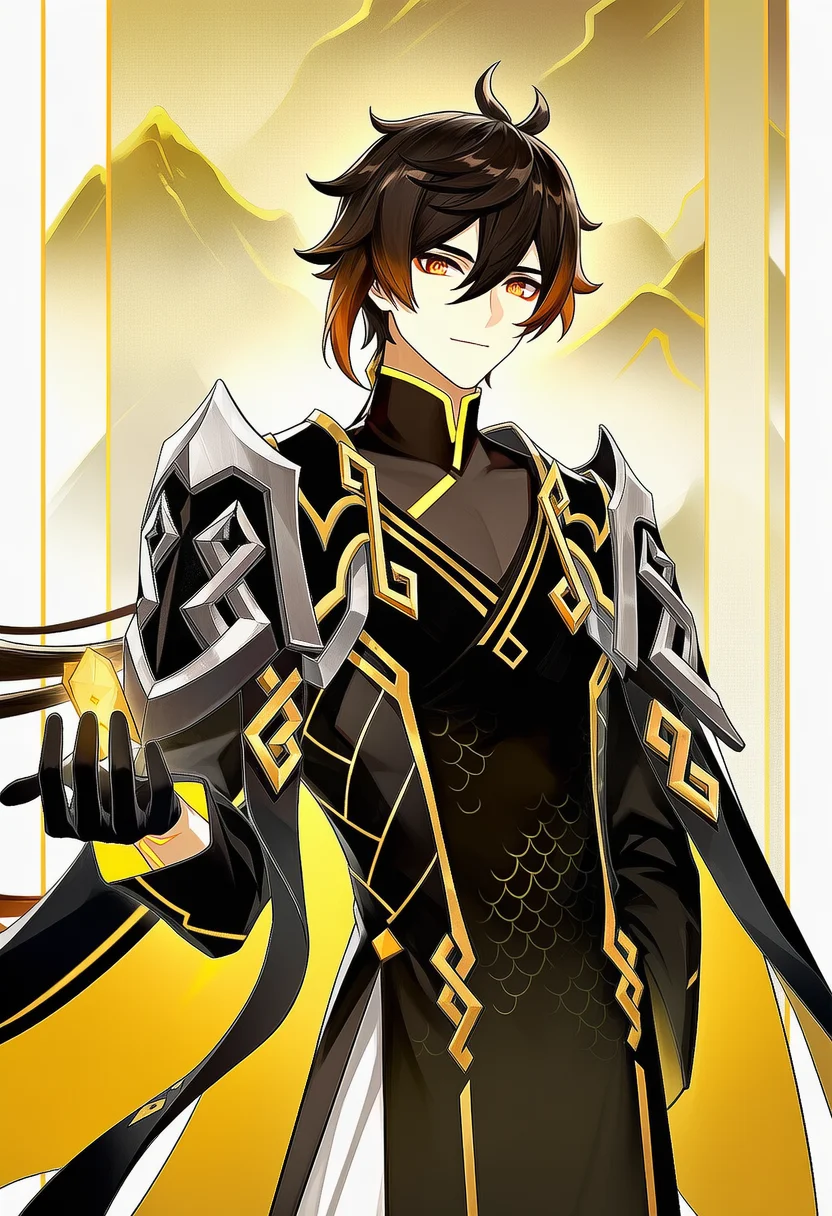 zhongli (lantern rite) (genshin impact)