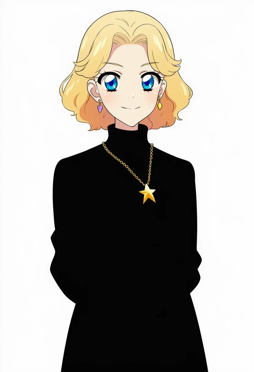 AI-generated NovelAI Diffusion V4.5 sample of the "aikatsu!" tag