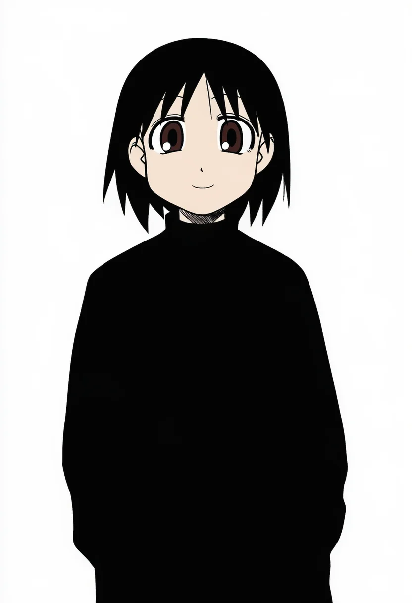 AI-generated NovelAI Diffusion V4.5 sample of the "azumanga daioh" tag