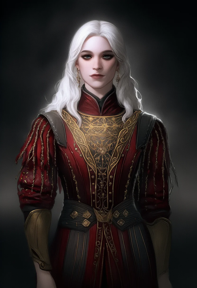 AI-generated NovelAI Diffusion V4.5 sample of the "baldur's gate" tag