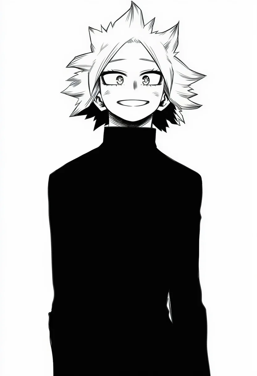 AI-generated NovelAI Diffusion V4.5 sample of the "boku no hero academia" tag