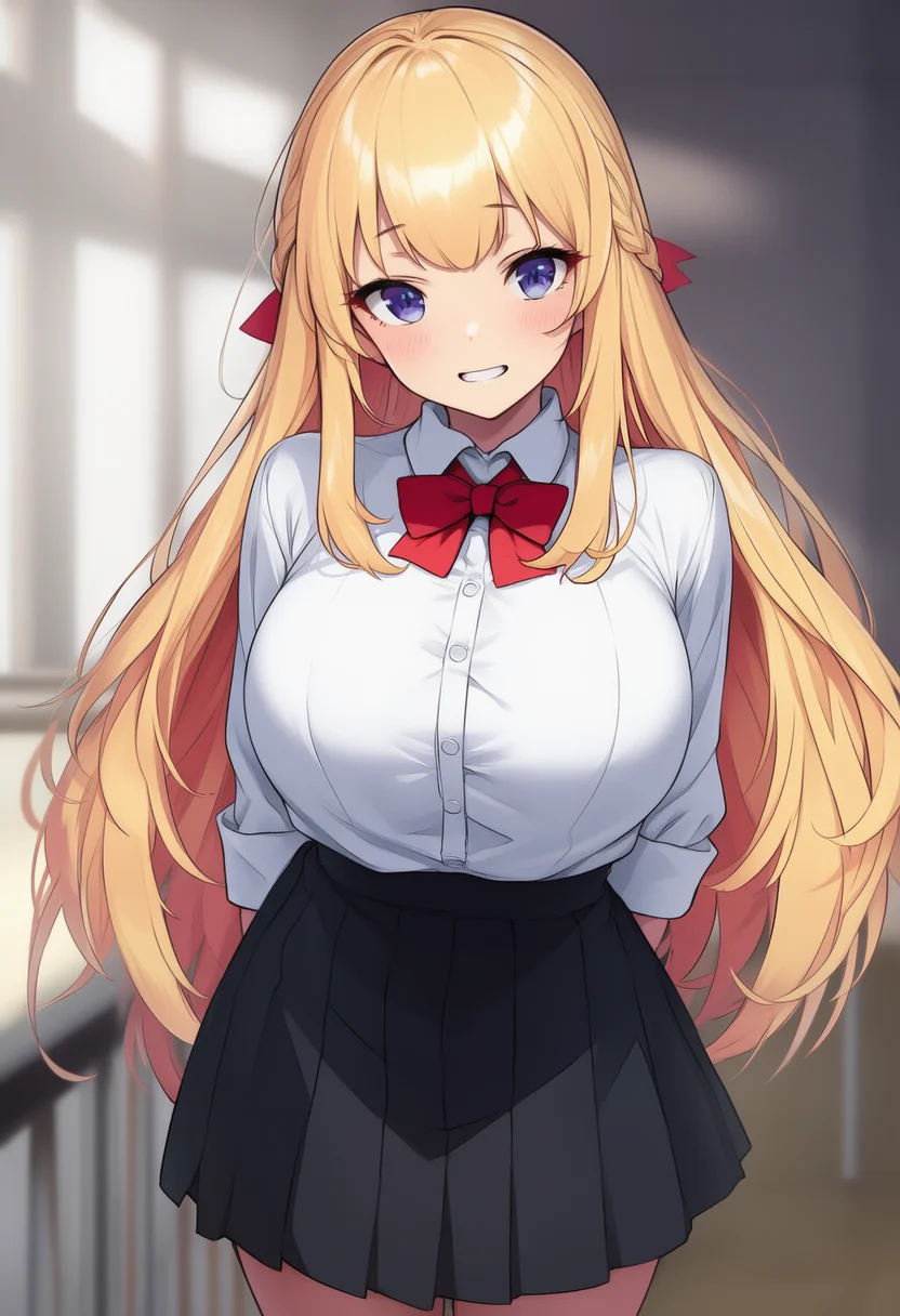 AI-generated NovelAI Diffusion V4.5 sample of the "cinderella girls gekijou" tag