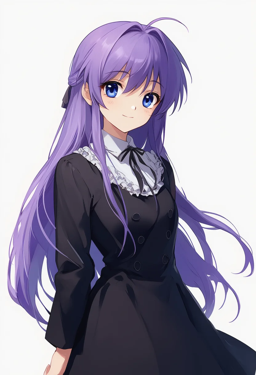 AI-generated NovelAI Diffusion V4.5 sample of the "clannad" tag