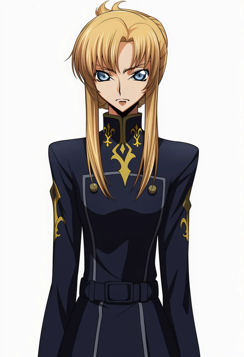 AI-generated NovelAI Diffusion V4.5 sample of the "code geass" tag