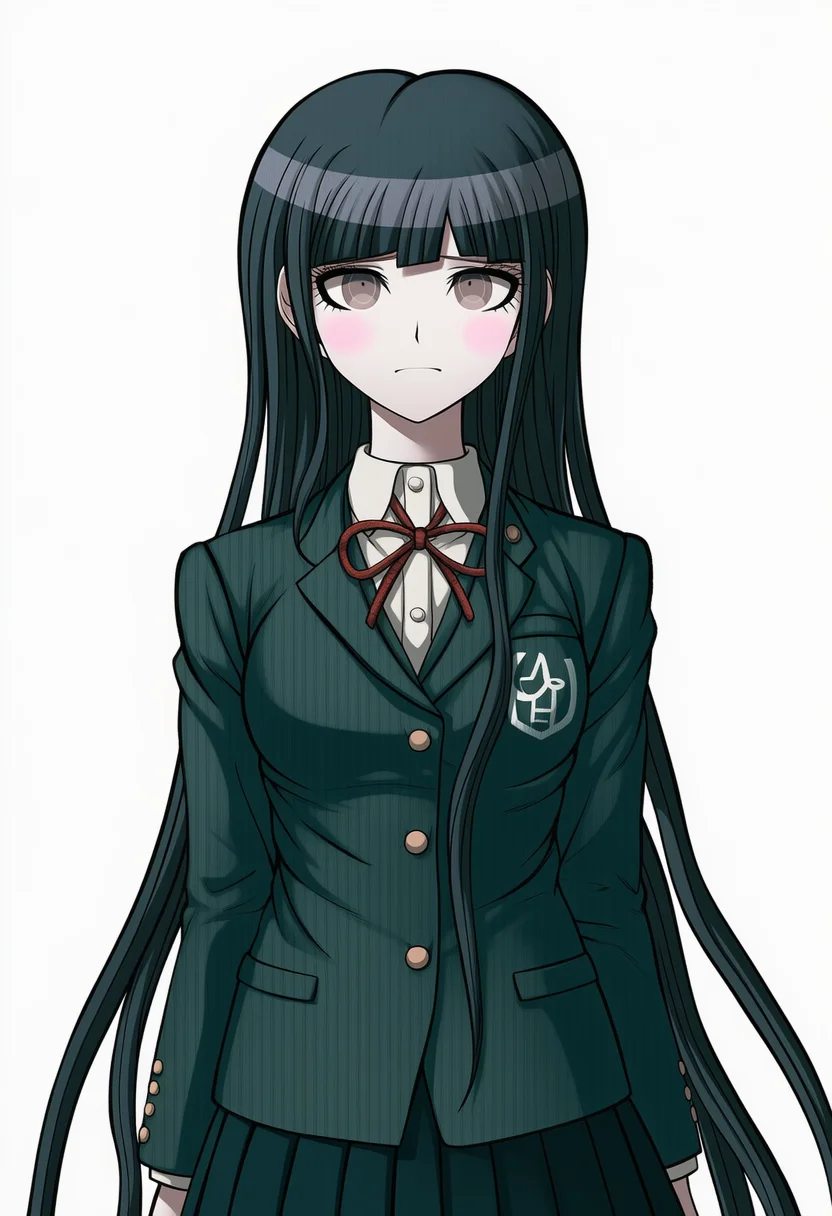 AI-generated NovelAI Diffusion V4.5 sample of the "danganronpa 2: goodbye despair" tag