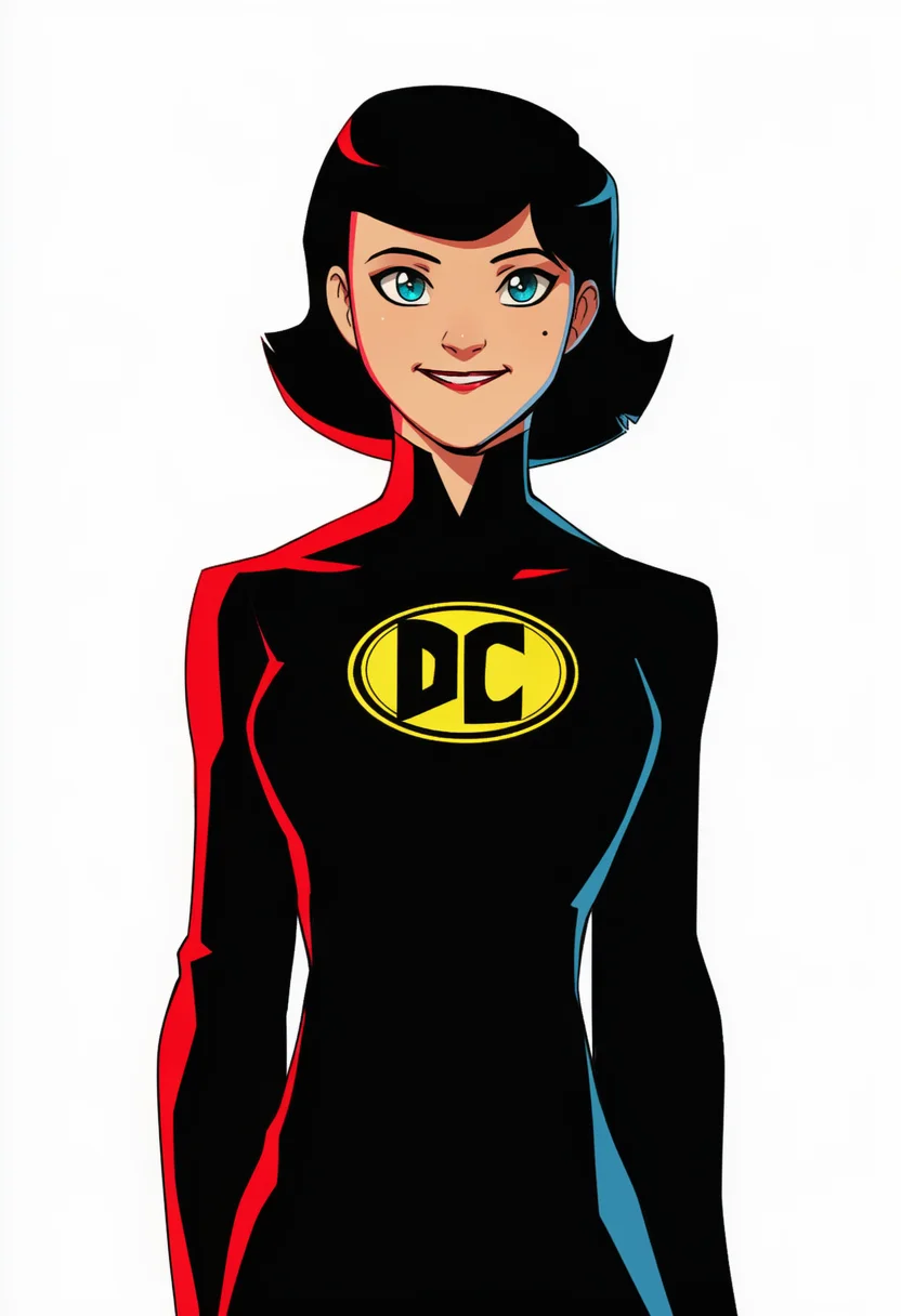 AI-generated NovelAI Diffusion V4.5 sample of the "dc comics" tag
