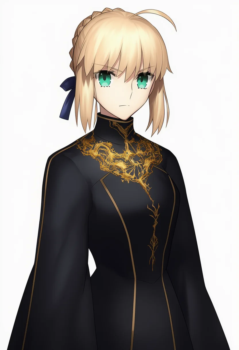 AI-generated NovelAI Diffusion V4.5 sample of the "fate/extra" tag