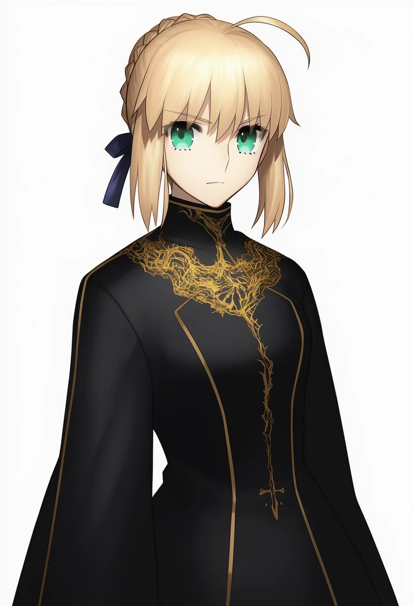 AI-generated NovelAI Diffusion V4.5 sample of the "fate/extra ccc" tag