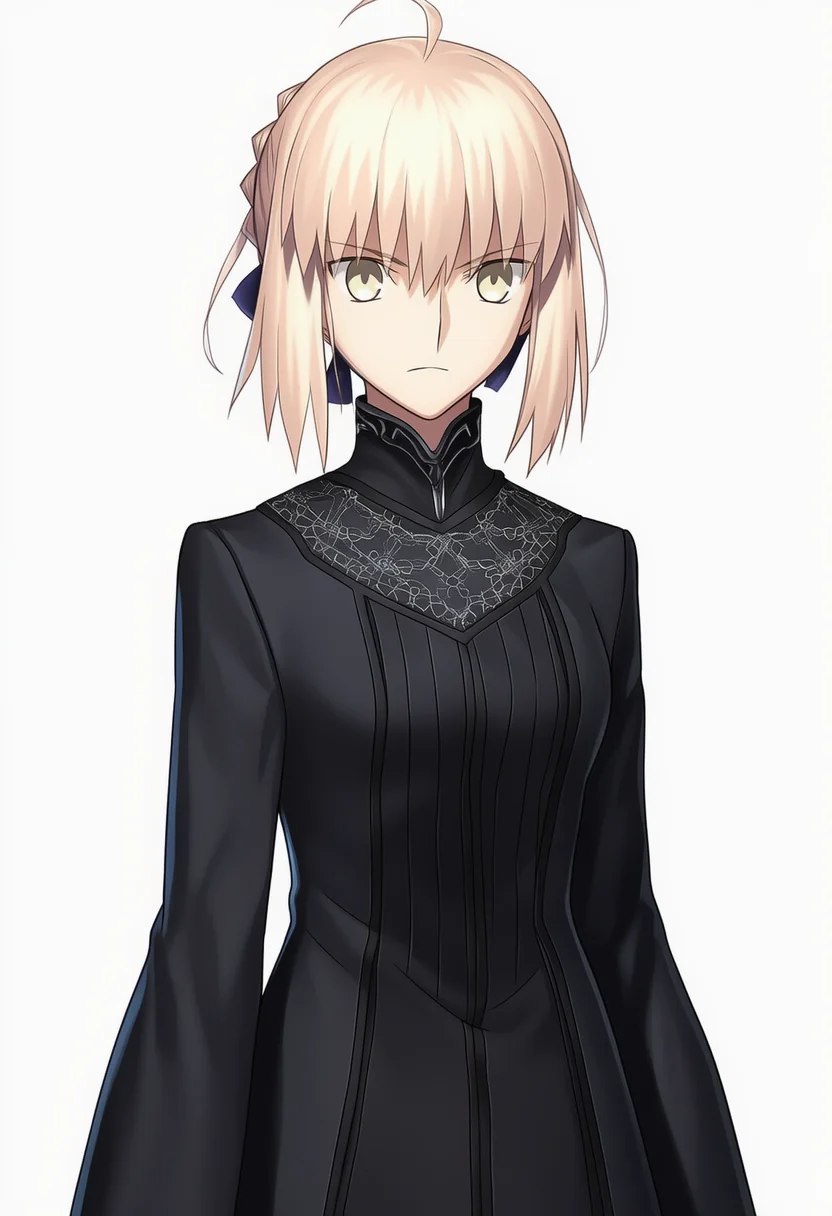 AI-generated NovelAI Diffusion V4.5 sample of the "fate/prototype: fragments of blue and silver" tag