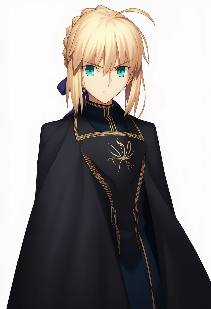 AI-generated NovelAI Diffusion V4.5 sample of the "fate/zero" tag