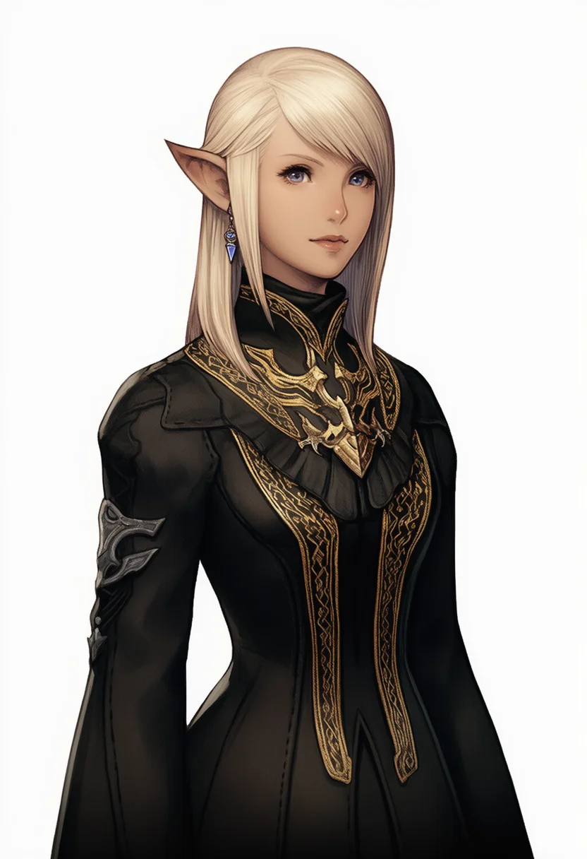 AI-generated NovelAI Diffusion V4.5 sample of the "final fantasy ix" tag