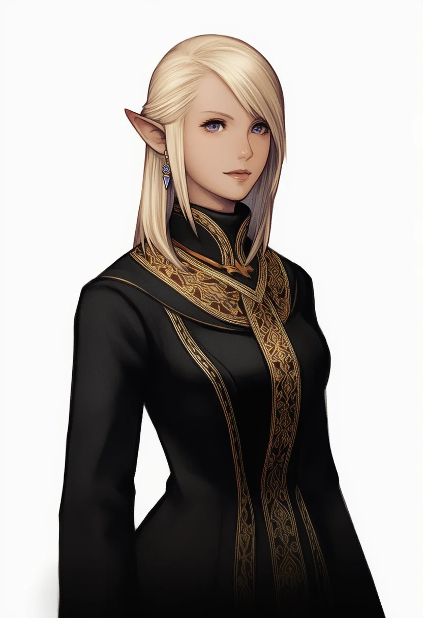AI-generated NovelAI Diffusion V4.5 sample of the "final fantasy v" tag