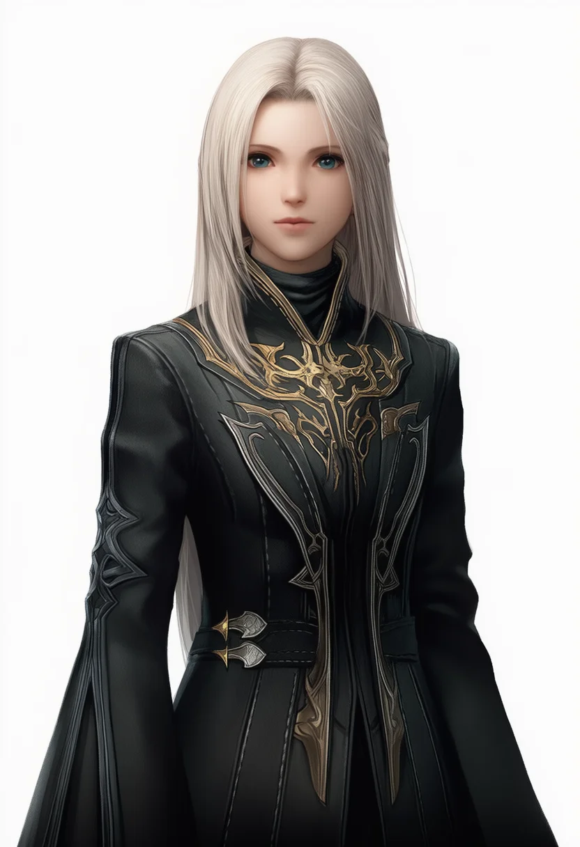 AI-generated NovelAI Diffusion V4.5 sample of the "final fantasy vii" tag