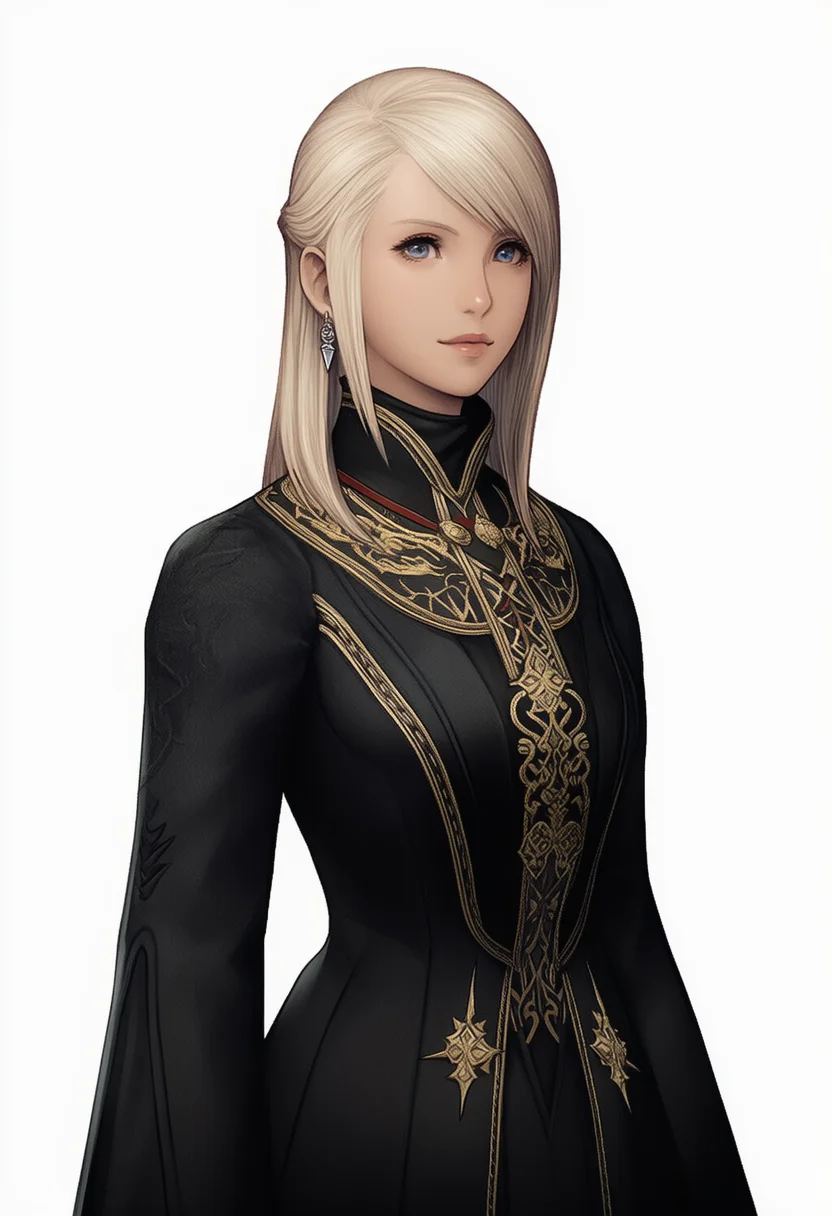 AI-generated NovelAI Diffusion V4.5 sample of the "final fantasy viii" tag