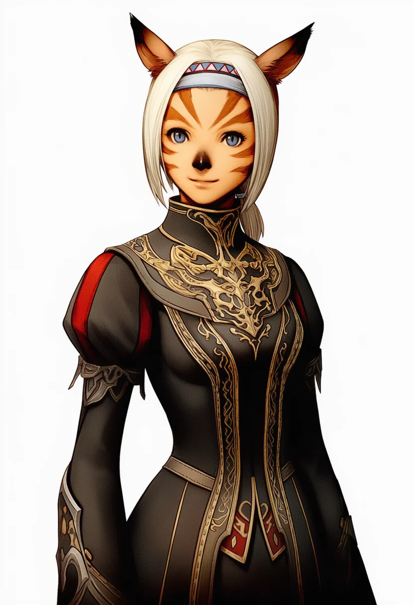 AI-generated NovelAI Diffusion V4.5 sample of the "final fantasy xi" tag