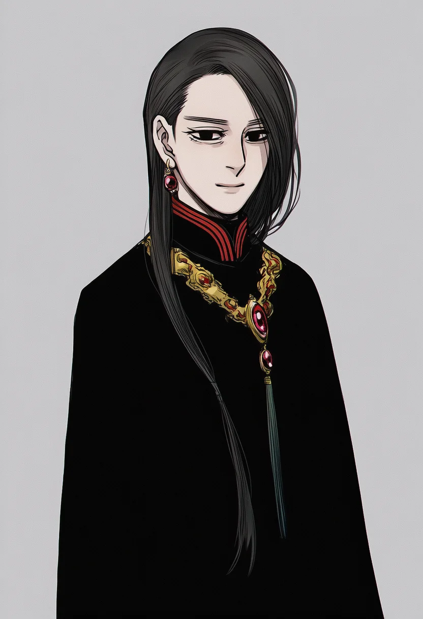 AI-generated NovelAI Diffusion V4.5 sample of the "golden kamuy" tag