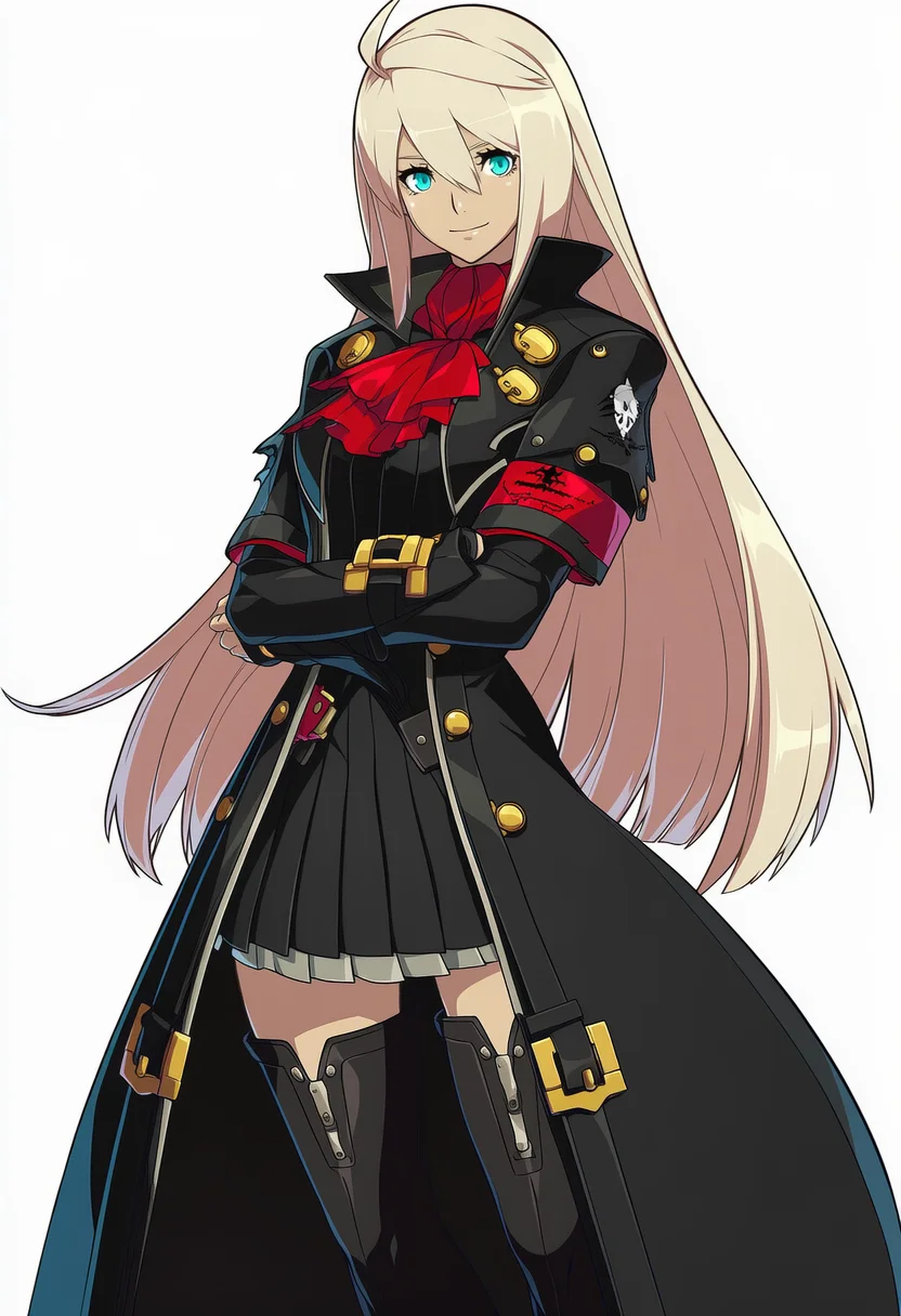 AI-generated NovelAI Diffusion V4.5 sample of the "guilty gear xrd" tag