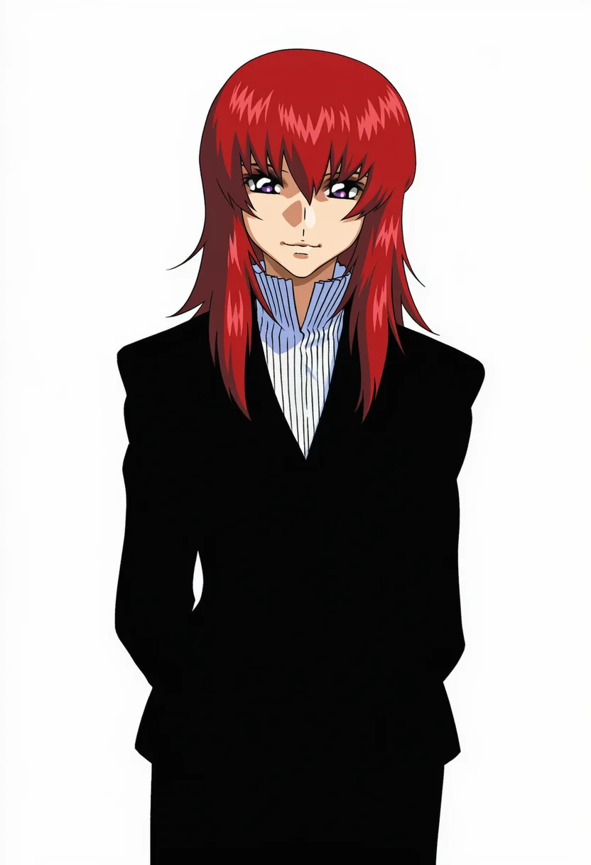 AI-generated NovelAI Diffusion V4.5 sample of the "gundam seed destiny" tag
