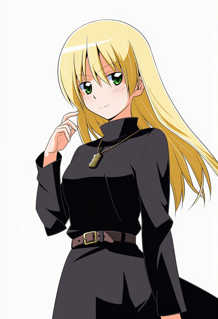 AI-generated NovelAI Diffusion V4.5 sample of the "hayate no gotoku!" tag