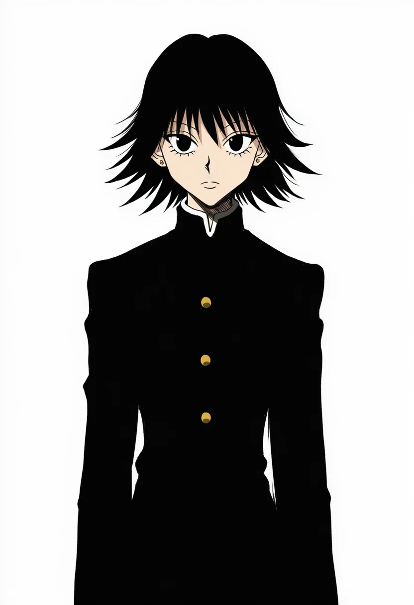 AI-generated NovelAI Diffusion V4.5 sample of the "hunter x hunter" tag
