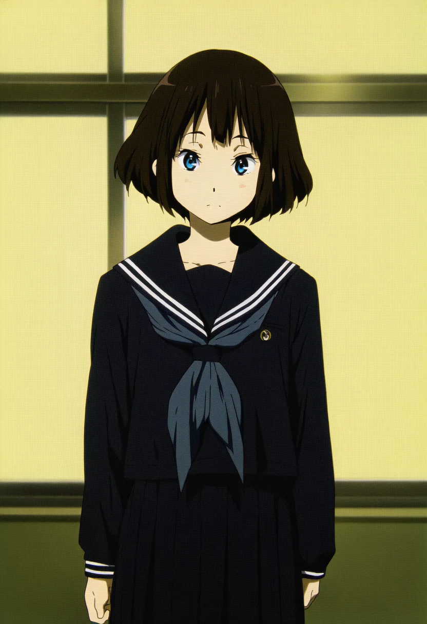 AI-generated NovelAI Diffusion V4.5 sample of the "hyouka" tag
