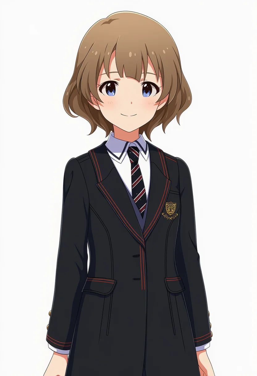 AI-generated NovelAI Diffusion V4.5 sample of the "idolmaster million live!" tag