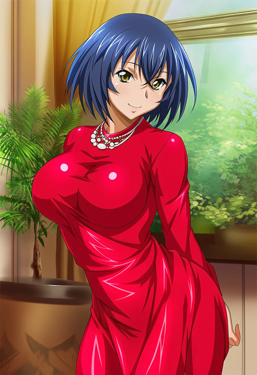 AI-generated NovelAI Diffusion V4.5 sample of the "ikkitousen" tag