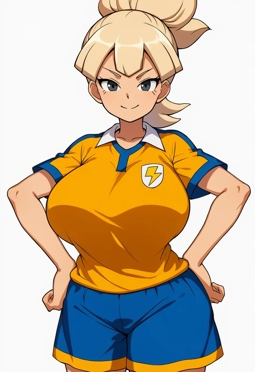 AI-generated NovelAI Diffusion V4.5 sample of the "inazuma eleven go" tag